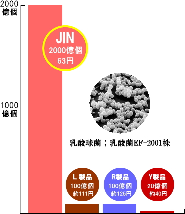 腎臓病・腎不全の店ネフロン＜免疫乳酸菌JIN EF-2001（エンテロコッカスフェカリス2001）乳酸菌配合